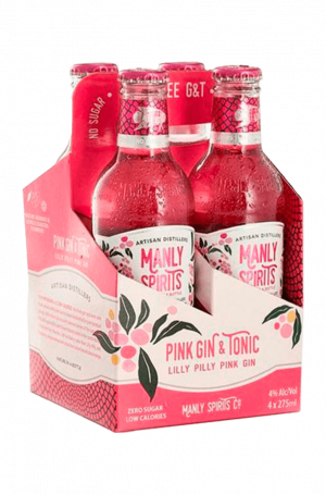 Manly Gin and Tonic Lilly Pilly 274ml